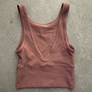 lululemon reversible tank sz 2